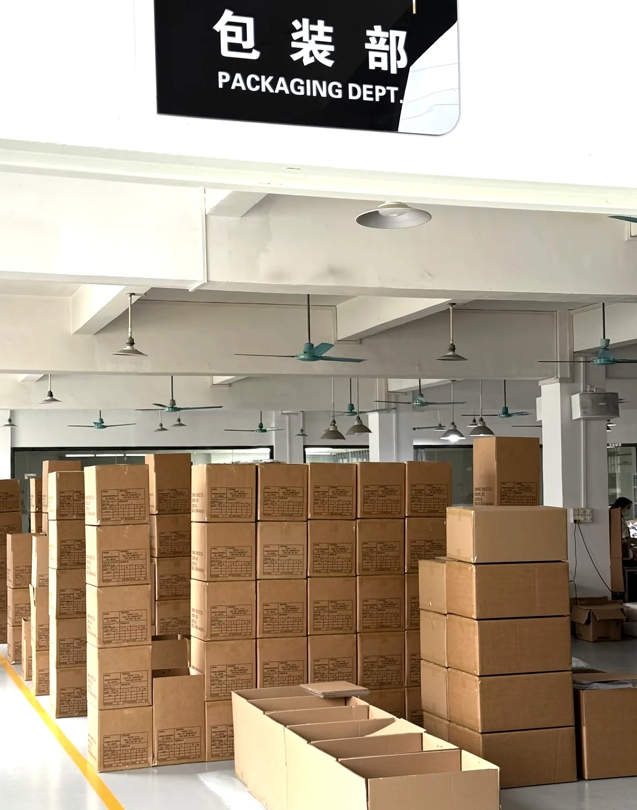Packing area